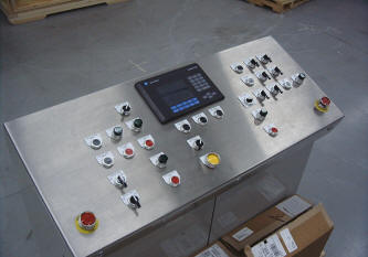 Stainless Steel Control Panel